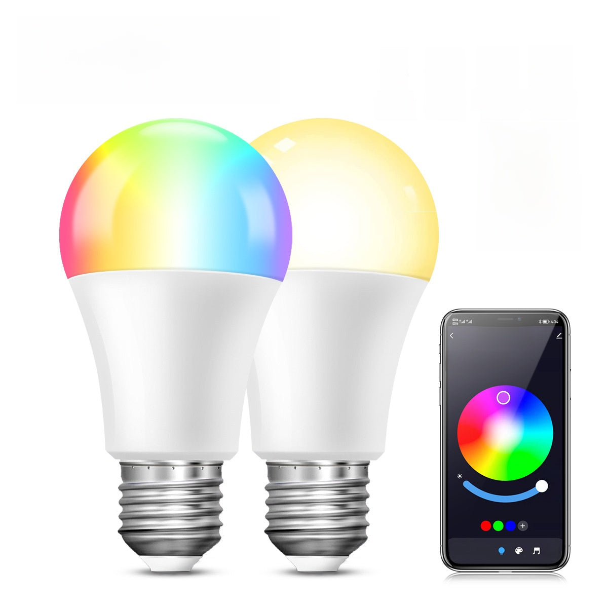 Smart bulb with Bluetooth (+and WiFi)